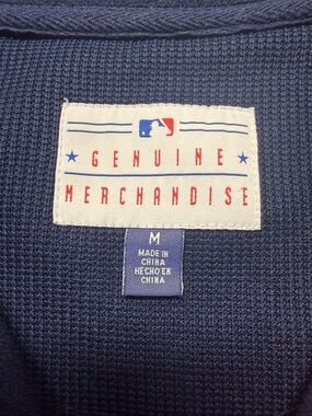 MLB Genuine Merchandise Navy Knit Sweater